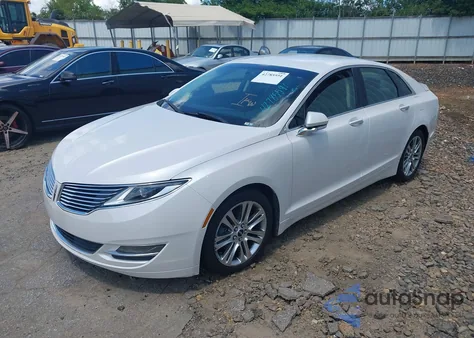 2015 Lincoln Mkz from USA, damaged, VIN 3LN6L2GK5FR609187